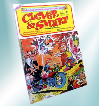 Clever & Smart in geheimer Mission Comic Album Nr. 35 (2. Auflage): Hokus-pokus, fidibus - der Magier kriegt 'nen Hexenschuß!